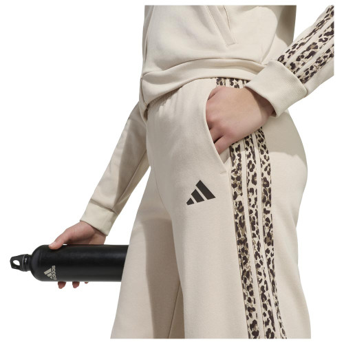 Adidas Παιδικό παντελόνι φόρμας Animal Print 3-Stripes French Terry Pants